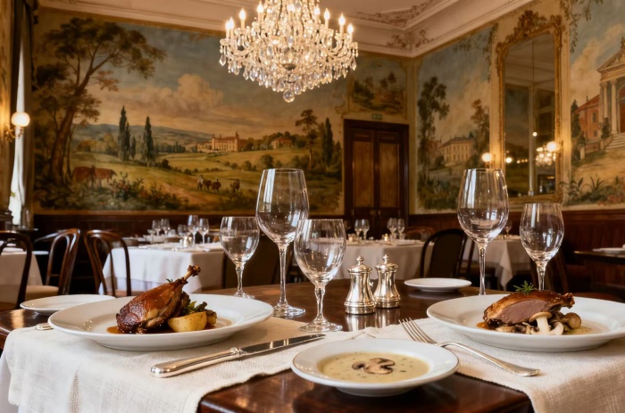法拉盛的浪漫法餐，氛围感十足！Romantic French dining in Flushing, full of atmosphere!