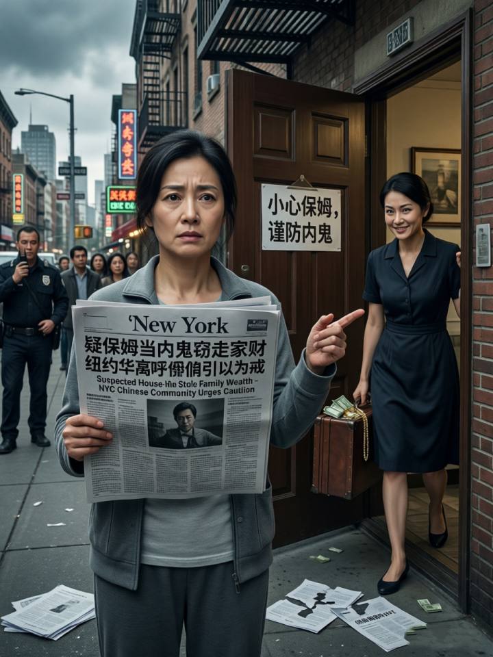 疑保姆当内鬼窃走家财 纽约华裔吁侨胞引以为戒
